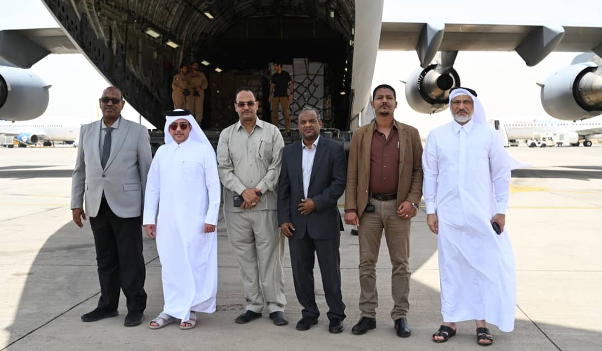 Qatari Aircraft Carrying Aid for Sudanese People Lands in Port Sudan